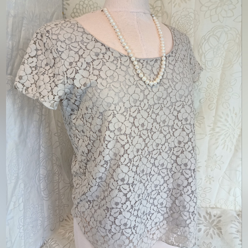 Talula Lace Fully Lined Blouse